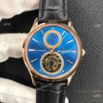 Swiss Grade 1 Copy Jaeger-LeCoultre Master Ultra-slim Tourbillon watch Rose Gold Mens